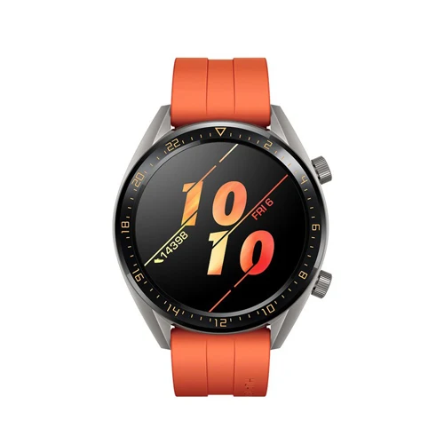 Orange Для huawei Watch GT 2 GT2 42 мм 46 мм смарт часы силиконовые спортивные часы браслет 22 мм ремешок для часов Honor Watch Magic - Цвет ремешка: Orange