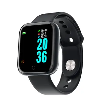 

Y68 Smart Watch Women And Men Heart Rate Monitor Sports Tracker Wristband Step Counter Wireless D20 Pro