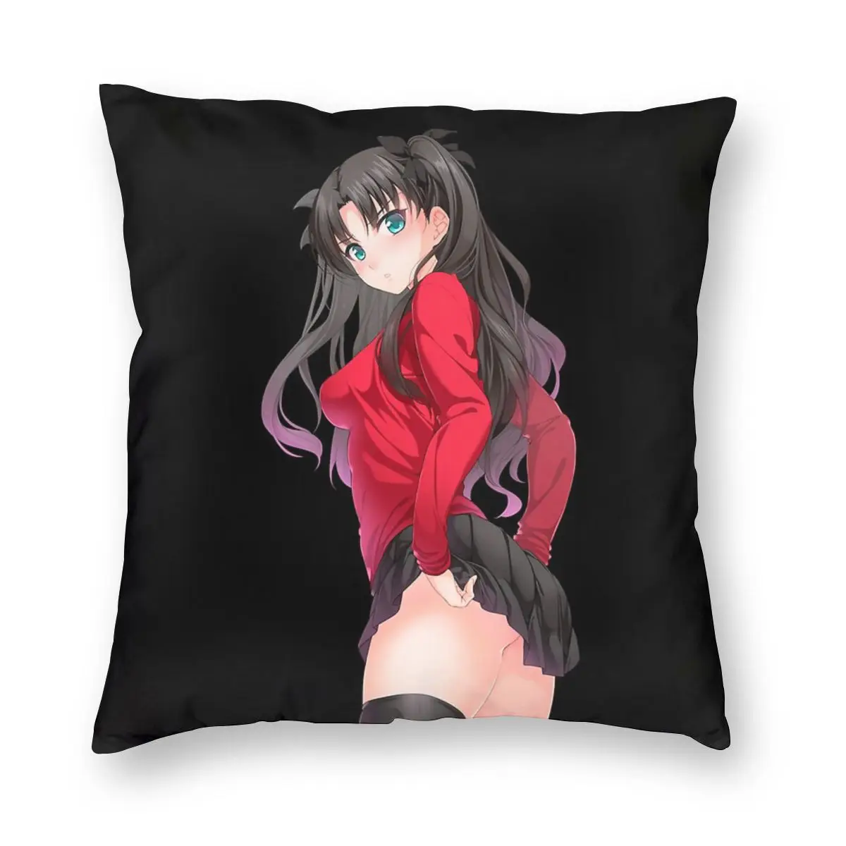 Rin Tohsaka Lewd Fate Series Подушка Dakimakura чехол для подушки наволочка дакимакура аниме сатин