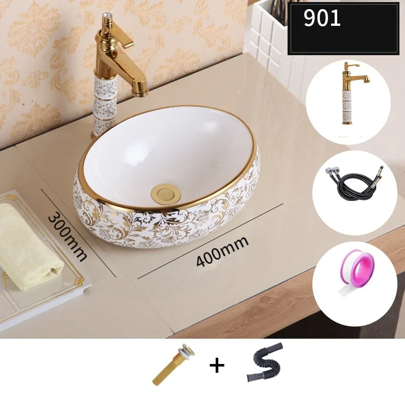 Lavatorio Wastafel Pia Para Banheiro Salle De Bain Wasbak Vessel Bowl Black Sobre Encimera Bathroom Basin Lavabo Sink Washbasin