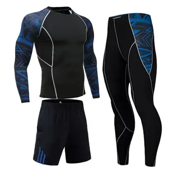 

Men's Thermal Pants Thermal Unde rwear Suits Runng Athletic pants >Men's Leggings Shirts itness train ng pants Men Rahguard