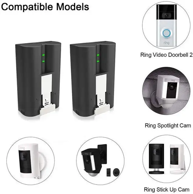 Ring Peephole Camera Quick-Release Ring Battery Pack For Ring