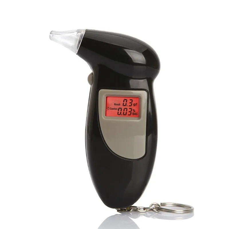 Портативный спиртовой детектор высокоточный анализатор уровня алкоголя в форме