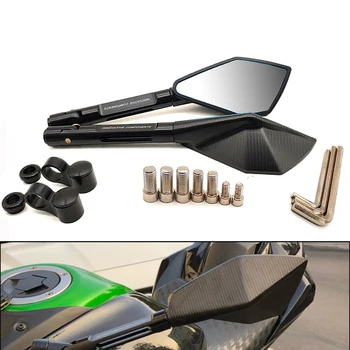 

Universal Motorcycle Mirrors Aluminum View Rearview Side Mirror For Honda XR 250 400 125 CRM250R CRF 250 L M 1000L KTM RC200