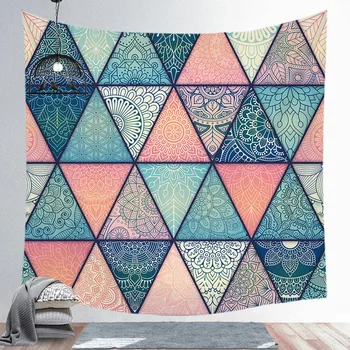 

Fuwatacchi Mandala Tapestry Wall Hanging Bedspread Throw Cover Bohemian Beach Mat Table Cloths Home Art Decor Blanket Tapestrise