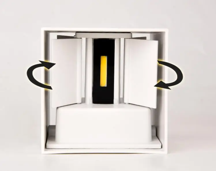 12W 15W 25W LED Wall Light With Human Body Motion Sensing IP65 Waterproof Outdoor&Indoor Wall Lamp Garden Light FixtureAC90-260V