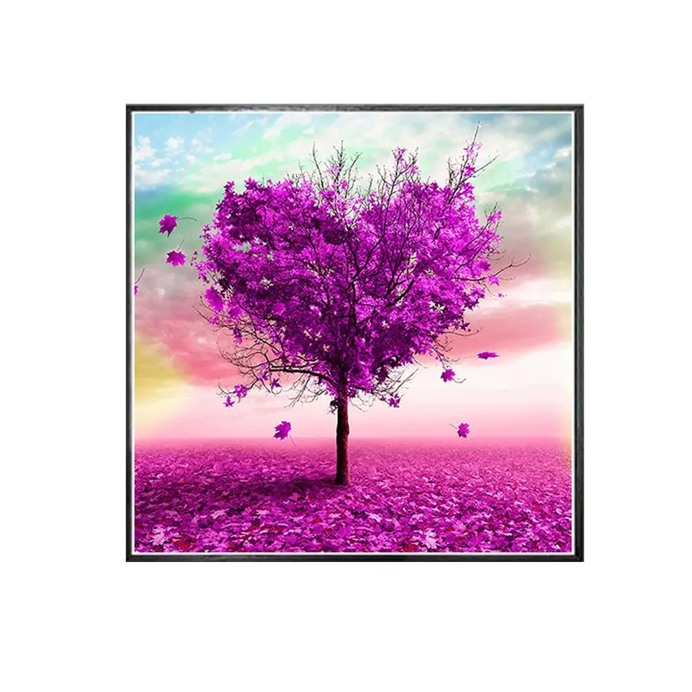

DIY Diamond Painting 35x35cm Love Heart Tree Cross Stitch Craft Embroidery Crosses Stitch Home Room Wall Decor Embroidery Craft