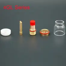 Комплект сопла Pyrex Для WP17 WP18 WP26 Tig сварочный фонарь