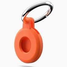 Original capa protetora para airtag aircover caso protetor de silicone pára-choques caso compatível com apple airtags rastreador fivela