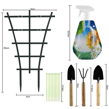 

DIY Garden Plant Climbing Trellis Mini Superimposed Potted Plant For Potted Plant Vegetable Vining Patio