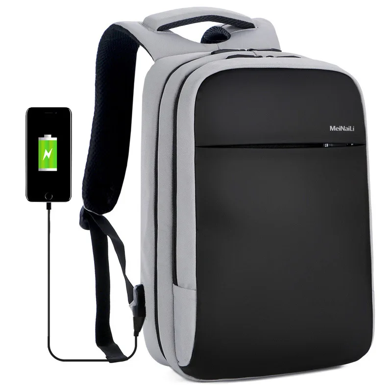 

Anti-theft backpack USB rechargeable business computer bag waterproof travel backpack for CUHK students