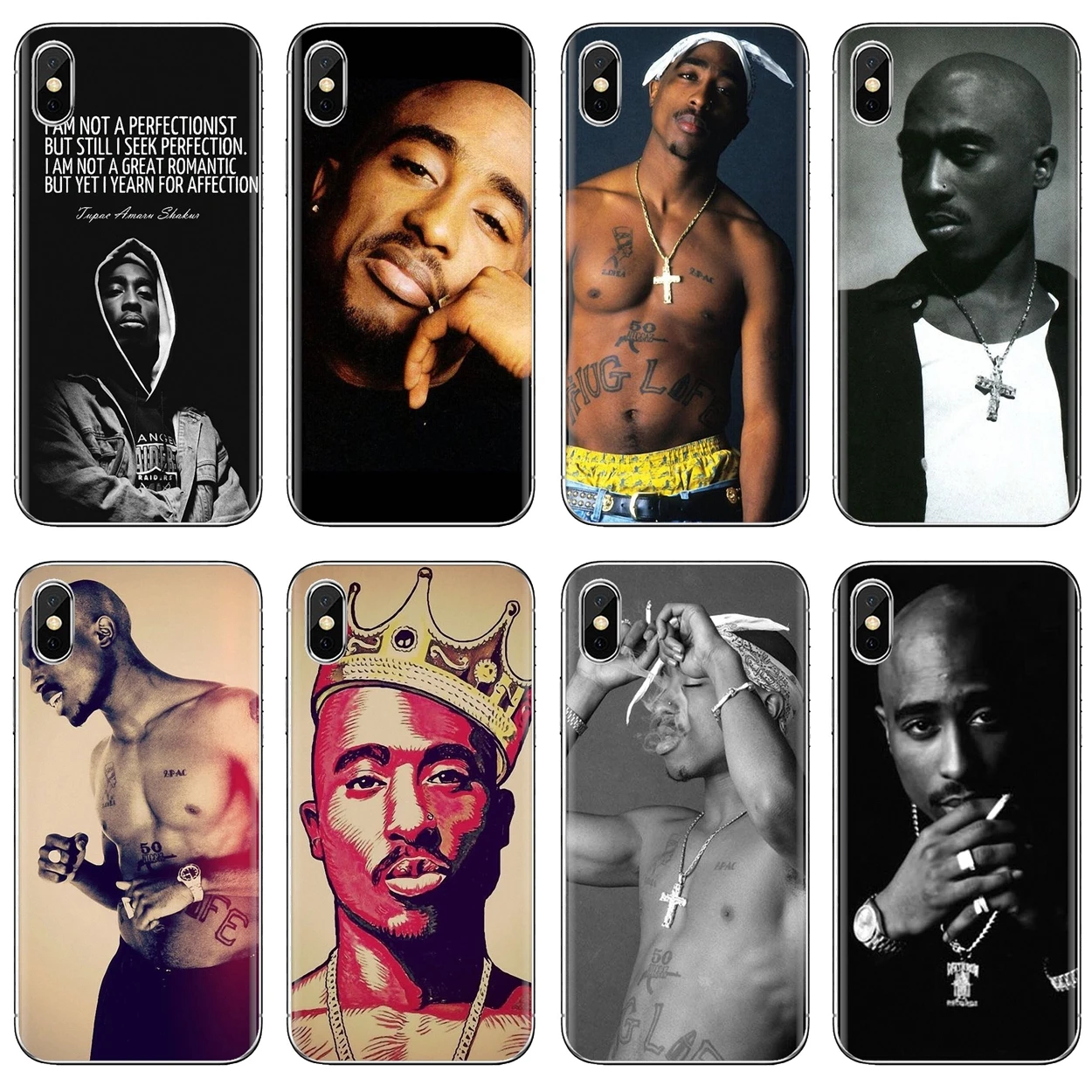 Мягкий чехол Tupac шаккур 2 Pac Легенда хип-хоп звезда для iPhone iPod Touch 11 12 Pro 4 4S 5 5S SE 5C 6 6S 7