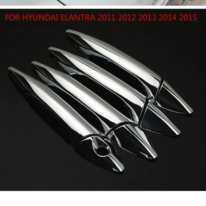 Для HYUNDAI ELANTRA 2011 2012 2013 2014 2015 Высококачественная хромированная крышка дверной