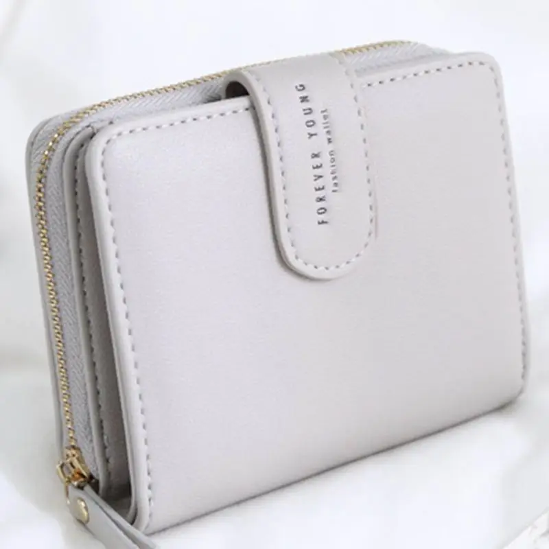 

Women Lady Leather Short Wallet Credit Card Holder Coin Bag Case Purse Handbag A69C
