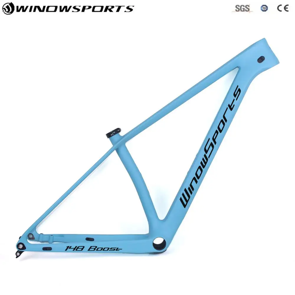 29er Boost MTB углеродная рама хардтейл 148x12 мост через размер 15/17/19 дюймов диск