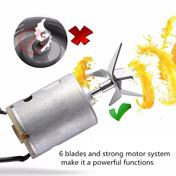 Портативный мини дорожный фруктовый USB соковыжималка чашка, персональный маленький Электрический блендер, Миксер для сока машина с 4000 мАч