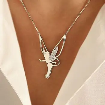 

Angel zircon necklace Exquisite Fashion Creation Gold Rose Gold Angel Necklace Angel Necklace Lover Gift Anniversary Gift