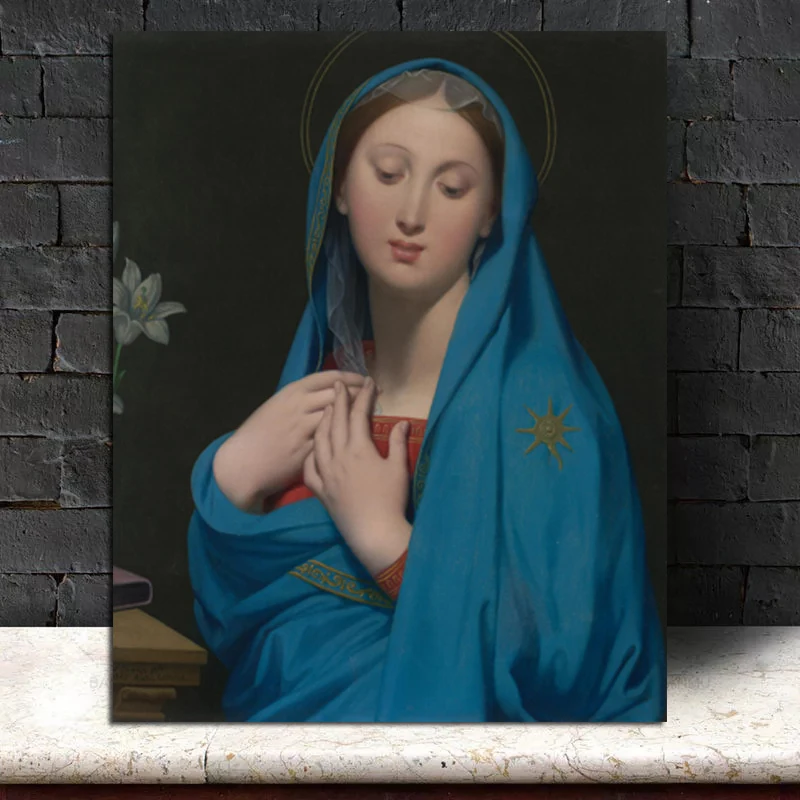 Жан-Огюст-Доминик ингрис обои Холст Картина Печать Гостиная Украшение дома