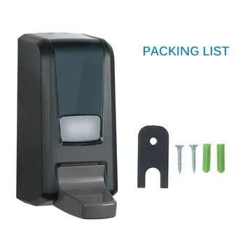 

1000ml Elbow Press Soap Pump Shower Shampoo Dispensing Bottles Bathroom Dispenser Manual Type Liquid Soap Dispensers Hospital