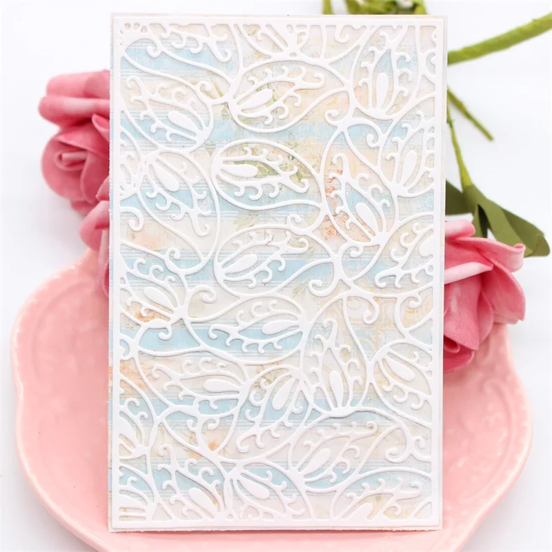 

ZFPARTY Leaf Frame Metal Cutting Dies Stencils for DIY Scrapbooking/photo album Decorative Embossing DIY Paper Cards