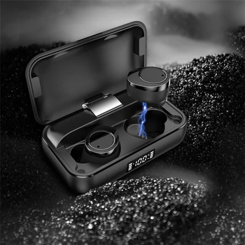 

X13 TWS 5.0 Bluetooth Earphone Stereo Headset Wireless Earbuds IPX7 Waterproof Earphone LED Smart Display 5000mAh Power Bank