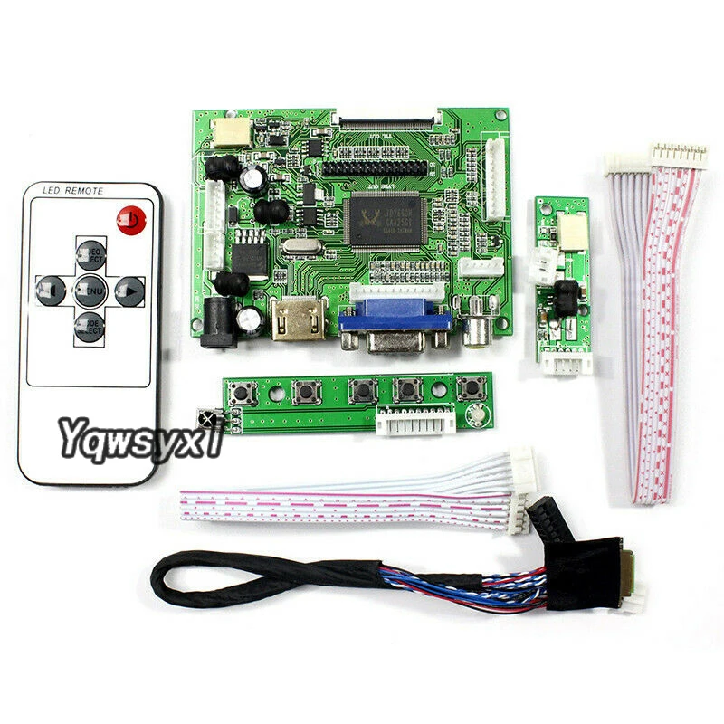 controlador lp097x02 LTN097XL01-A01 monitor placa motorista hd vga 2av para raspberry pi