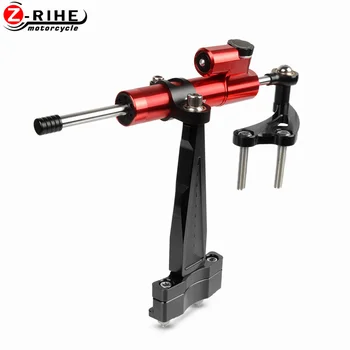 

CNC Aluminum Adjustable full Set of Steering Damper Stabilizer Mounting Bracket support Kit For Honda CB650F CB 650 F 2014-2018