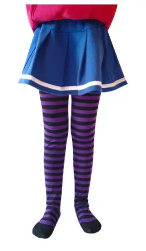 Halloween Girl Striped Pantyhose Party Costume Props