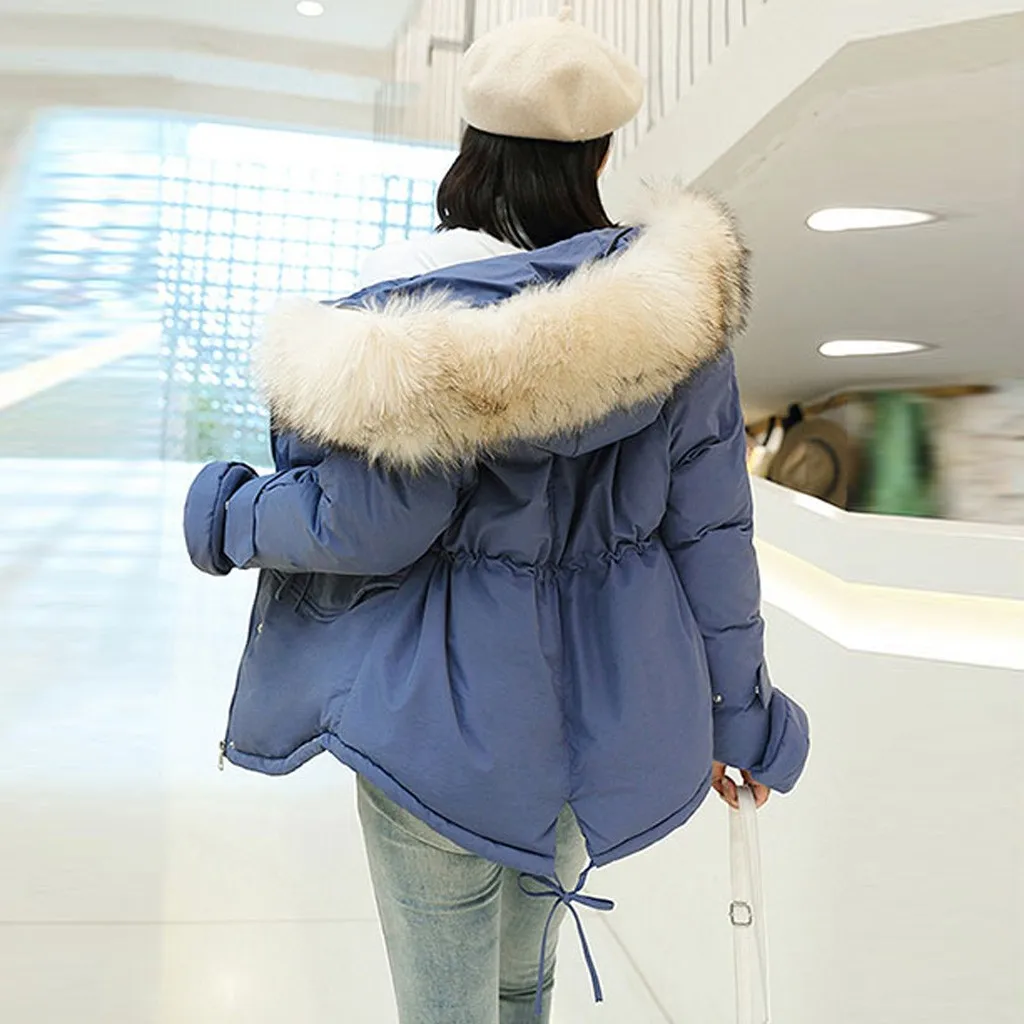 Cotton wool coat ladies Warm winter clothing
