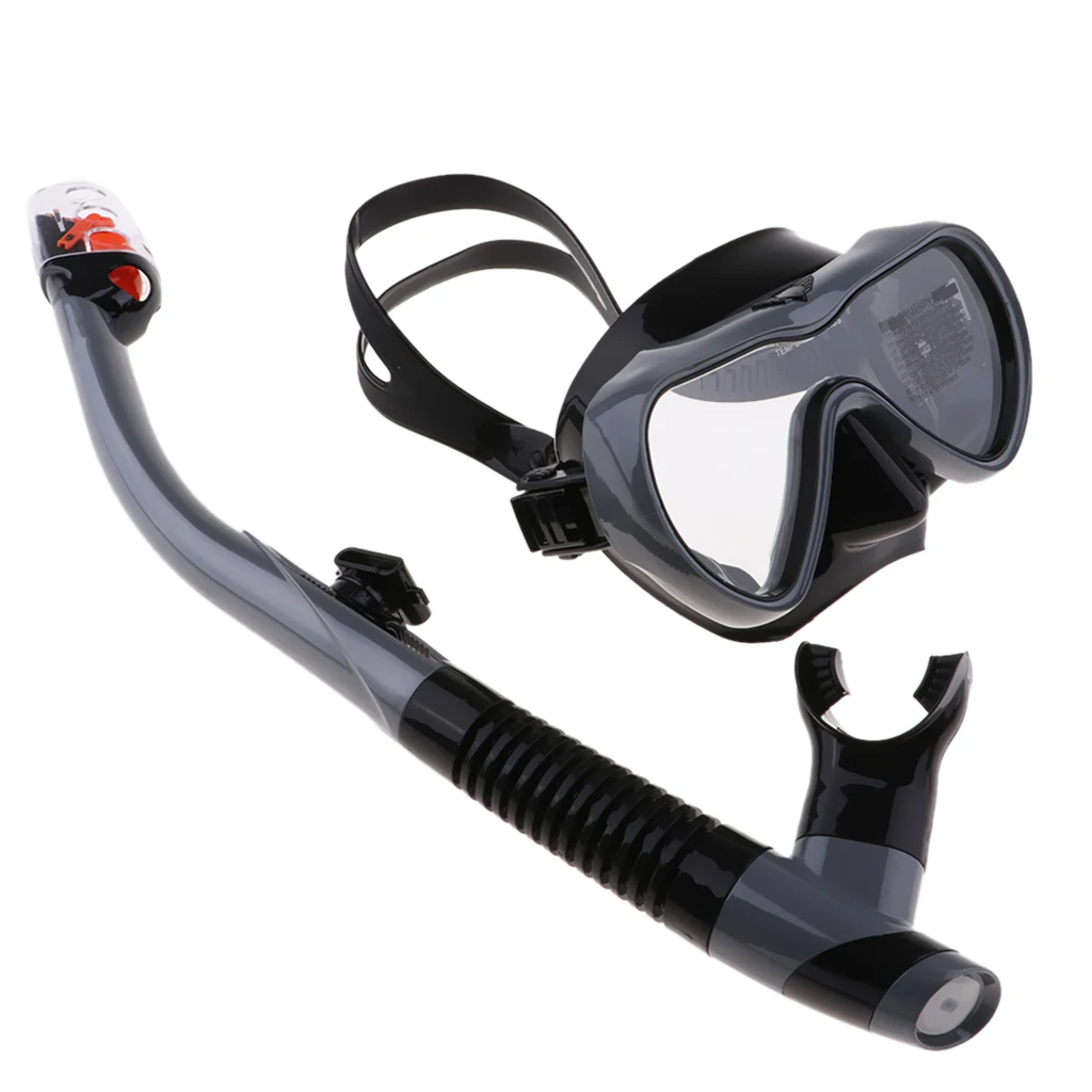 Optical Diving Gear Adults Snorkeling Set Dry Top Scuba Snorkel Diving Mask Scuba Diving Gears 