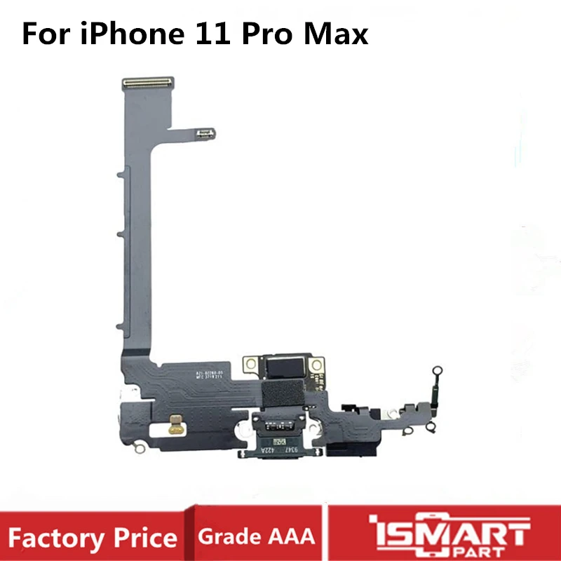 10pcs Lot New Charger Port USB Dock Connector Flex Cable For iPhone 6S 4 7 Headphone Jack Mic Flex Ribbon Replacement Repair