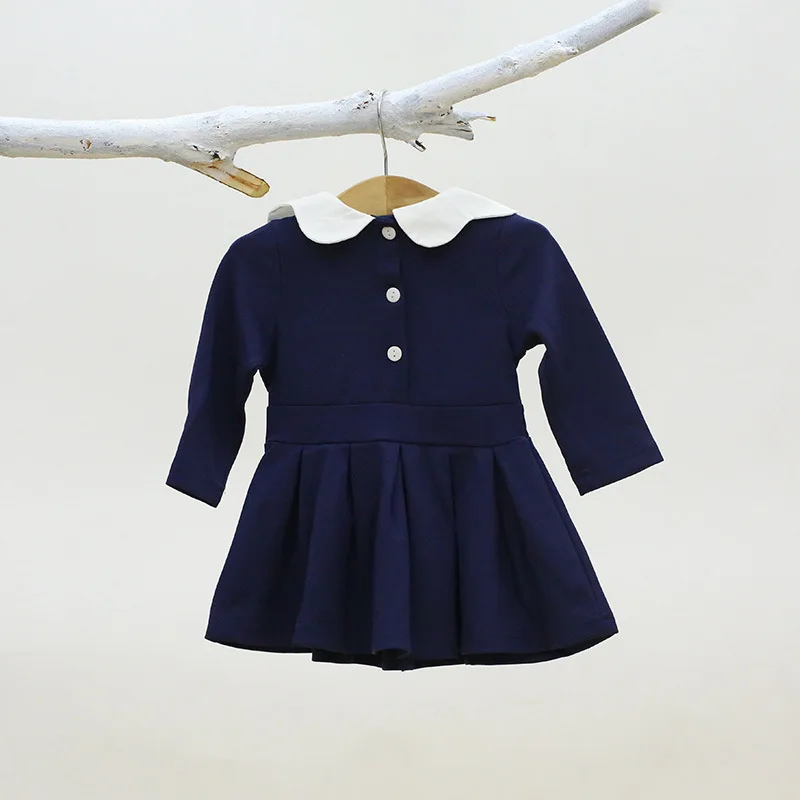 

Idea Fish Childrenswear Girls Season Spring Korean-style College Style Dress Qs1712