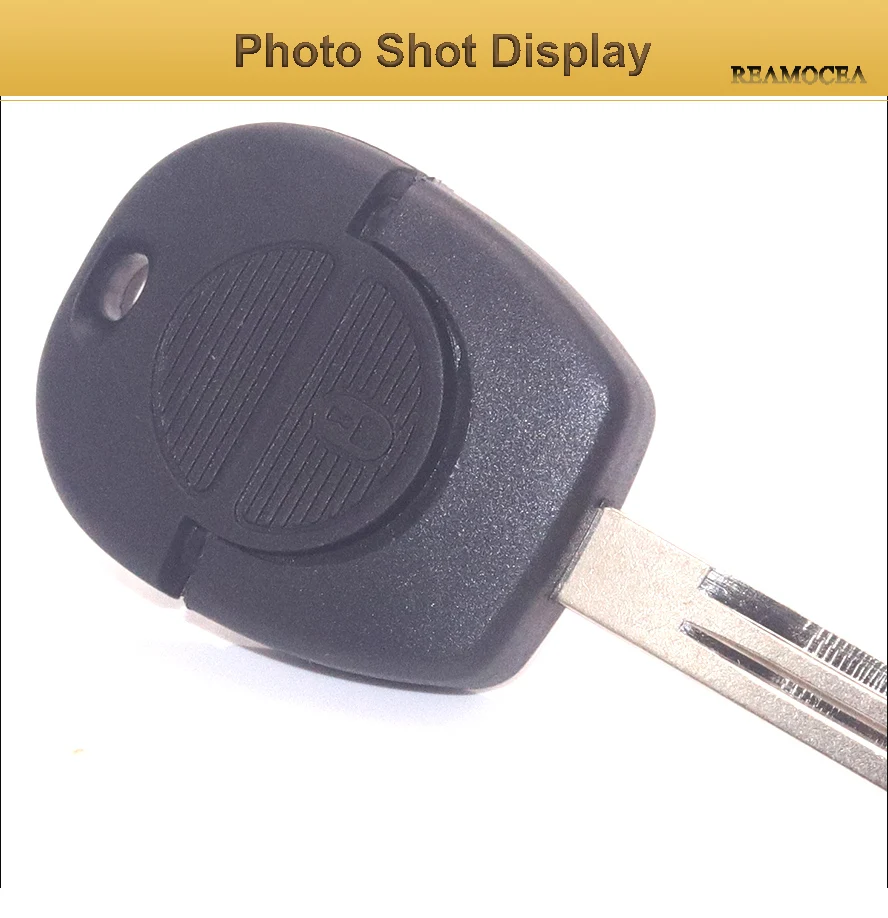 Reamocea 2 Button Car Remote Key Shell Case Cover Fob Replacement Fit for Nissan Almera Primera Micra Terrano Navara X-Trail (4)