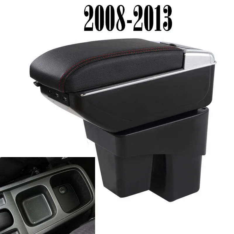 Подлокотник для центральной консоли подлокотник Honda Fit Jazz 2008 2013 вращающийся 2009 2010
