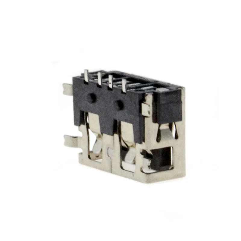 

10/20/50 pcs USB2.0 Type A 4 foot 4Pin 30V 1.5A Connector USB female socket SMT Flat Port Jack Tail Plug Electric Terminals