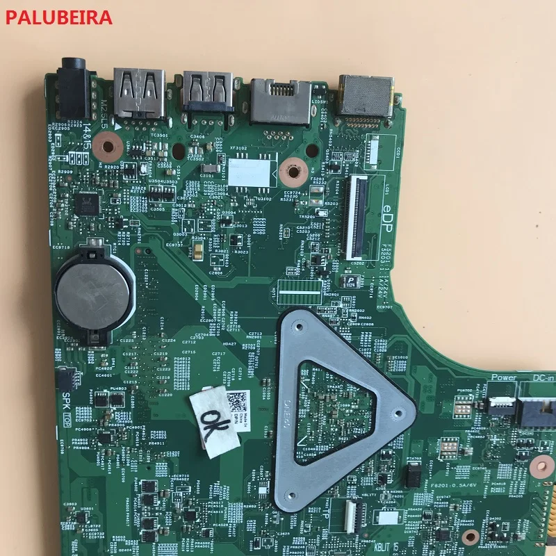 PALUBEIRA для DELL Inspiron 3541 3441 3442 3542 материнской платы ноутбука PC материнская плата CN-0HMH2G 0HMH2G XY1KC 13283-1 E1 Процессор tesed DDR3