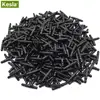 KESLA 100-500PC Plastic Dripper Watering grows Tee 1/4 Inch Hose Connector Joint Hose Outdoor Irrigation Tools for 4mm/7mm Hose ► Photo 3/6