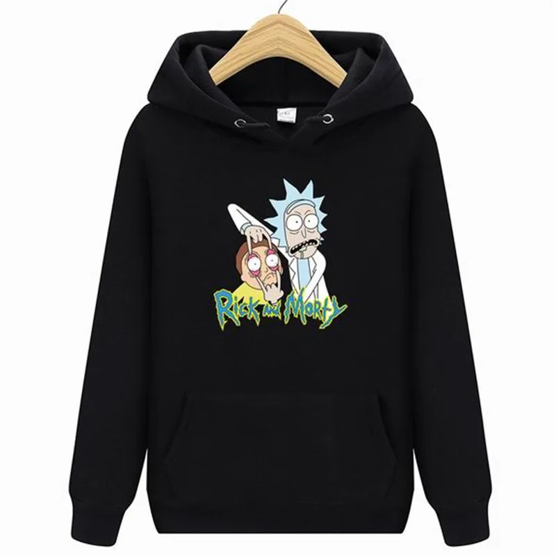 Spring and autumn 2020 new fashion Rick Morty Hoodie men's and women's cartoon figure skateboard cotton Hoodie Pullover Spring and autumn 2020 new fashion Rick Morty Hoodie men's and women's cartoon figure skateboard cotton Hoodie Pullover