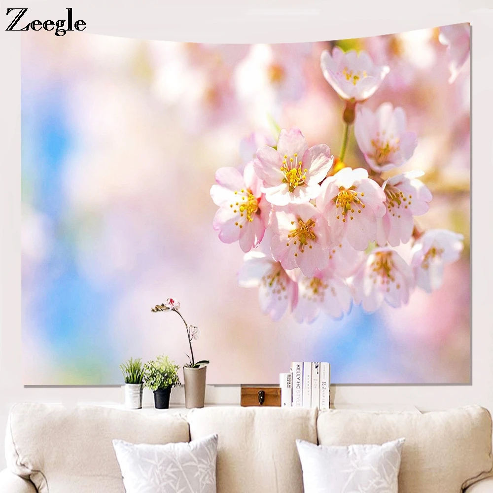 Zeegle Tapestry Wall Hanging Home Art Decora Mat Beach Towel Picnic Blanket Bedspread Mat Home Art 3D Printed Washable Tapestry