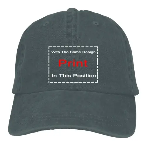 Мужская Женская бейсбольная кепка с эмблемой ВМС США, джинсовая кепка для папы, Кепка водителя грузовика - Цвет: color24