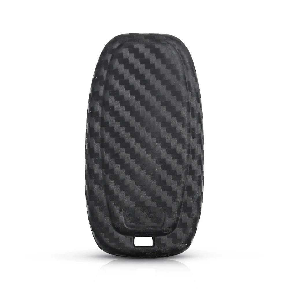 KEYYOU-portachiavi-Cover-portachiavi-in-Silicone-in-fibra-di-carbonio-per-Audi-A6L-A4L-Q5-A3.jpg Cover chiave telecomando per Audi A6L A4L Q5 A3 A4 B6 B7 B8 A5 A6 S5 S7 A1 A7 A8 Quattro Q3 Q7 - KEYYOU portachiavi Cover portachiavi in Silicone in fibra di carbonio per Audi A6L A4L Q5 A3