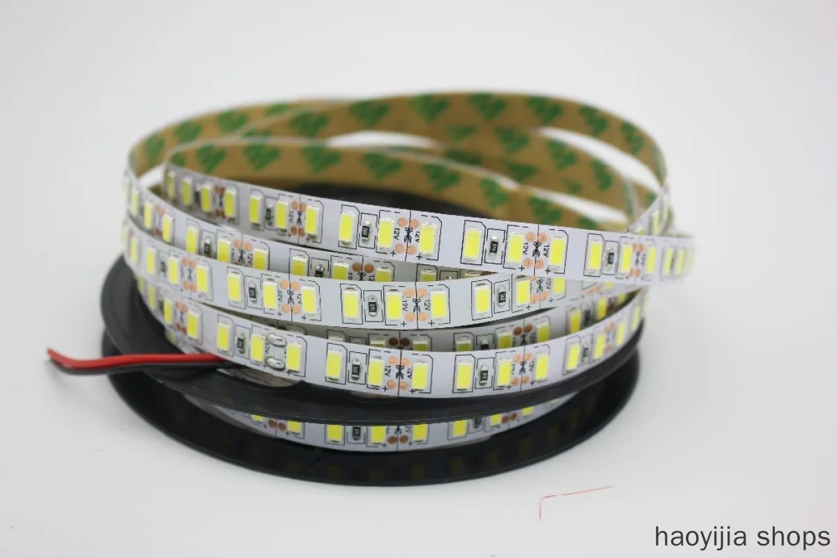 5630 не водонепроницаемый белый/теплый белый DC12V120leds/m 5 м Светодиодная лента SMD 5730 гибкая светодиодная лента светильник SMD Мода