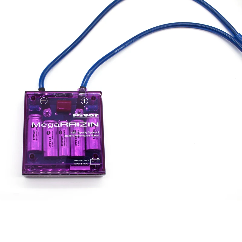 DEFT DC 12V Universal Car Fuel Saver Volt Stabilizer With Ground wires LED Display Regulator Voltage Earthing Volt Controller (5)