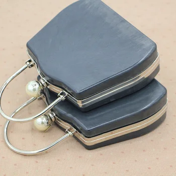 

21.5X11.5 cm Metal Box Purse Frame Handles for DIY Craft Bag Replacement Handbags Evening Bag Party Clutch Bag Parts Accessories