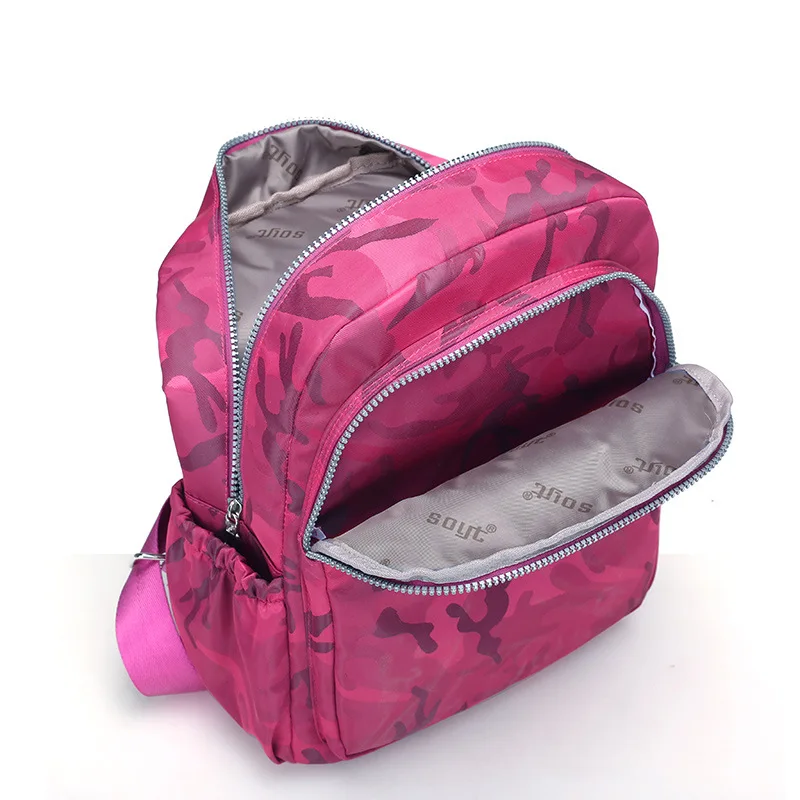 

Large-Volume Backpack Korean-style Versitile Fashion Nylon Cloth Simple Backpack Outdoor Travel Shopping WOMEN'S Bag School Bag