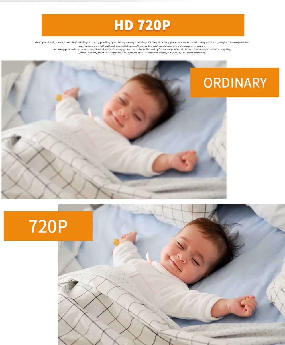 Vídeo em Cores sem Fio Polegadas de Alta Câmera de Segurança Baby Monitor Resolução Nanny Night Vision Temperatura Dormir 3.2 5 Cheap Monitores de bebê