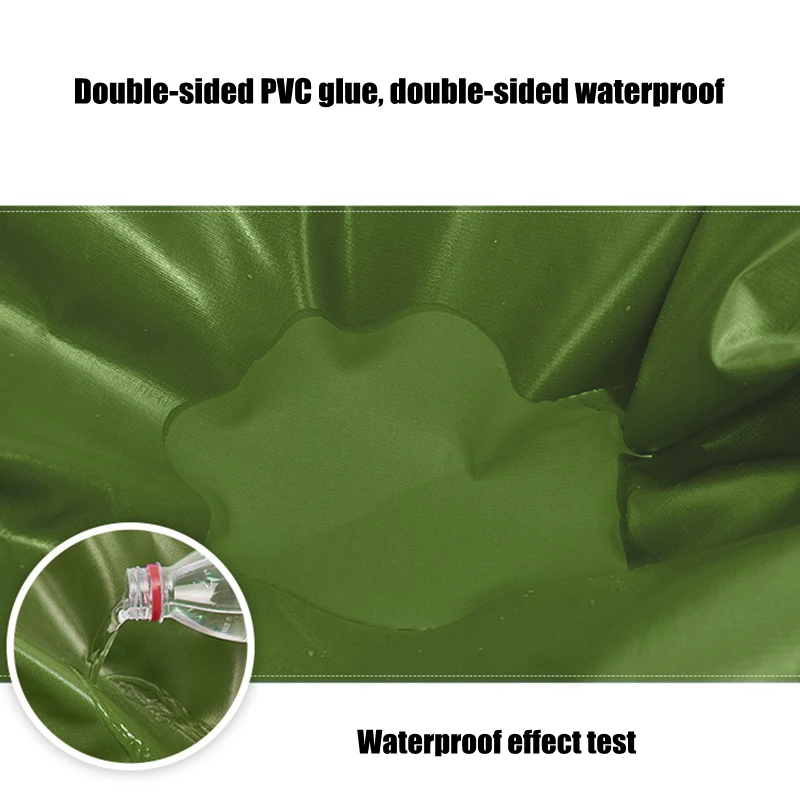 2x3 м толщиной 0,6 мм брезент Непромокаемая ткань для улицы Водонепроницаемая клееная ткань Оксфорд садовые растения автомобиль сарай крышка непромокаемый парус