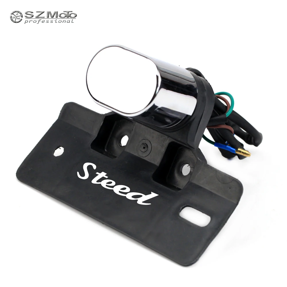 

License Plate Light Lamp For HONDA STEED 400 STEED400 1990-1996 1995 Motorcycle Accessories