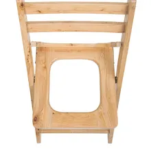 Чистый камерный горшок из цельного дерева, складной горшок для беременных женщин, стул для унитаза, стул будет меняться, не может быть усилен, не может стул