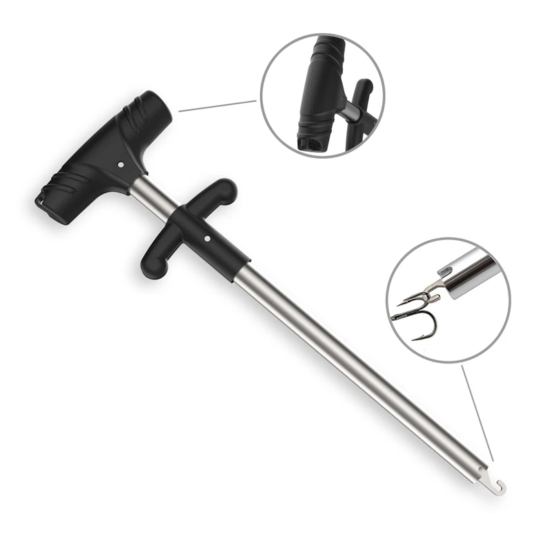 Antiruggine Alluminio Gancio di Pesca Remover Extractor E in Acciaio Inox Pinze di Pesca con Il Fodero di Nylon Kit